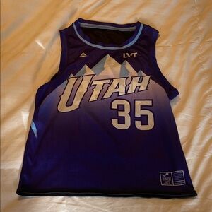 Utah Basketball Jersey Purple and Blue